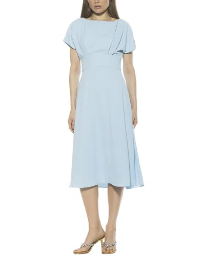 Alexia Admor Lottie Fit & Flare Dress In Blue