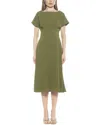 Alexia Admor Lottie Fit & Flare Dress In Green