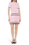 Alexia Admor Lucinda Short Sleeve Dress In Pink