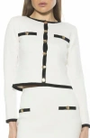 Alexia Admor Maia Knit Cardigan In Ivory