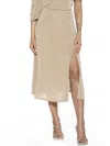 Alexia Admor Midi Skirt In Brown