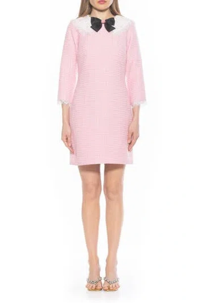 ALEXIA ADMOR ALEXIA ADMOR MONIQUE TWEED SHEATH DRESS