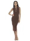 Alexia Admor Women's Myah Midaxi Bodycon Dress In Brown