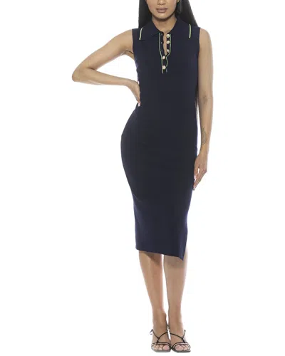 Alexia Admor Myah Sheath Dress In Blue