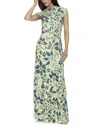 Alexia Admor Nalani Mock Neck Maxi Dress