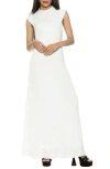 Alexia Admor Women's Nalani Cap Sleeve Maxi Sheath Dress In Ivory