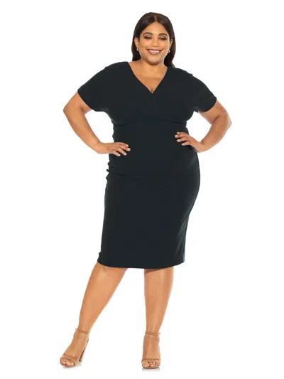 Alexia Admor Naomi Dress - Plus Size In Black
