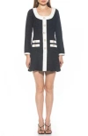 Alexia Admor Nina Drop Waist Dress In Black