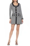 Alexia Admor Nina Drop Waist Dress In Black