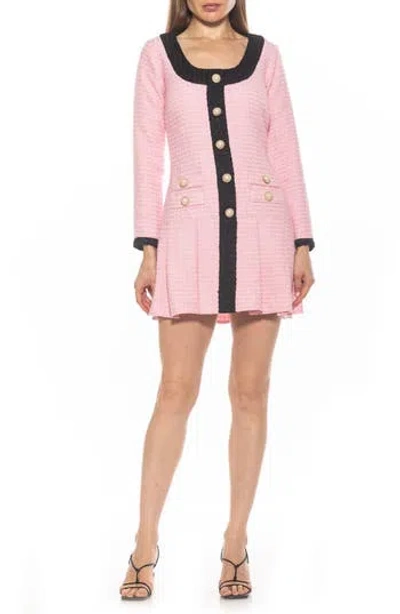 Alexia Admor Nina Drop Waist Dress In Pink