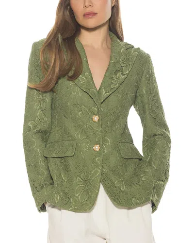 Alexia Admor Nyx Blazer In Green