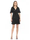 Alexia Admor Oak Dress In Black