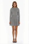 Alexia Admor Ocean Dress In Gray