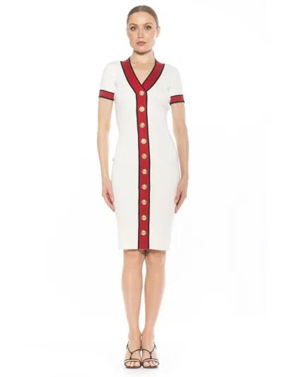 Alexia Admor Otto Dress In Multi