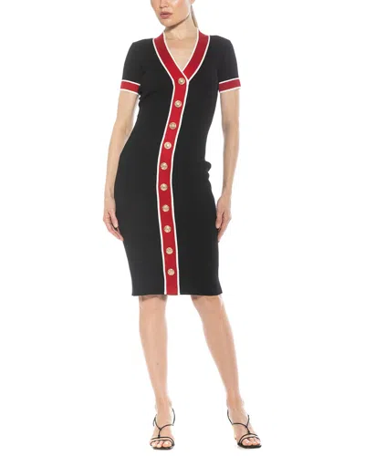 Alexia Admor Otto Shirtdress In Black