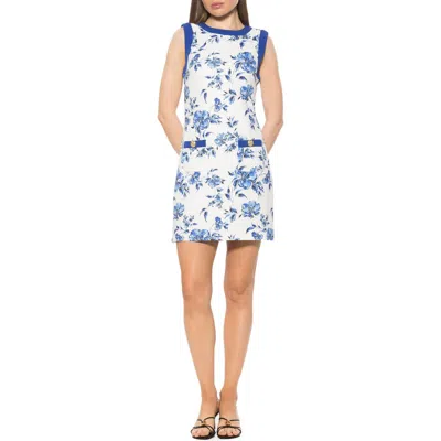Alexia Admor Piper Sheath Dress In Blue
