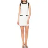 Alexia Admor Piper Sheath Dress In White