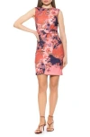 Alexia Admor Polene Sheath Dress In Brown