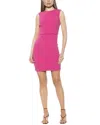 Alexia Admor Polene Bow Sheath Dress In Pink