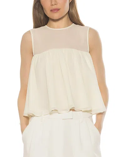 Alexia Admor Portia Top In White