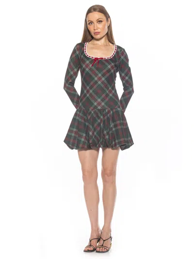 Alexia Admor Rach Plaid Dress In Multi