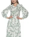 Alexia Admor Rah Covered Button-down Top In White