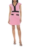 Alexia Admor Women's Rhea Mini Sheath Dress In Pink