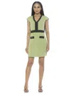 Alexia Admor Women's Rhea Mini Sheath Dress In Green