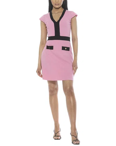 Alexia Admor Rhea Sheath Dress In Pink