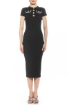 Alexia Admor Rhys Dress In Black