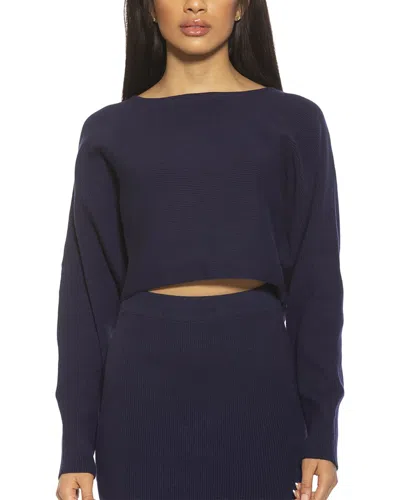 ALEXIA ADMOR ALEXIA ADMOR RIBBED TOP