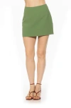 Alexia Admor Rini Miniskirt In Green