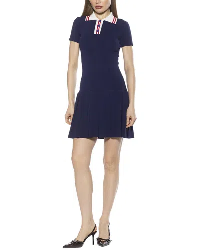 Alexia Admor Rory A-line Dress 410-navy Navy