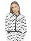 Alexia Admor Rose Dotted Jacket In Multi