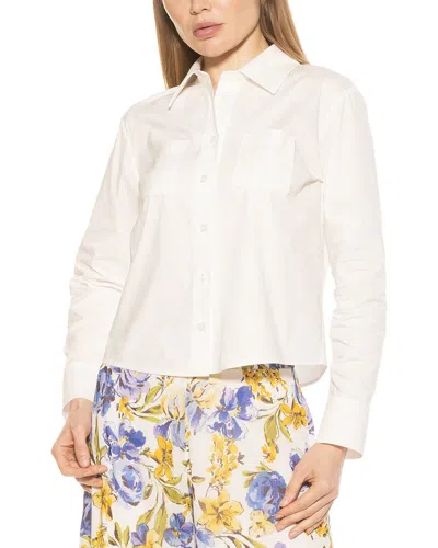 Alexia Admor Roxanne Top In White