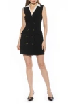 Alexia Admor Rune Vest Dress In Black
