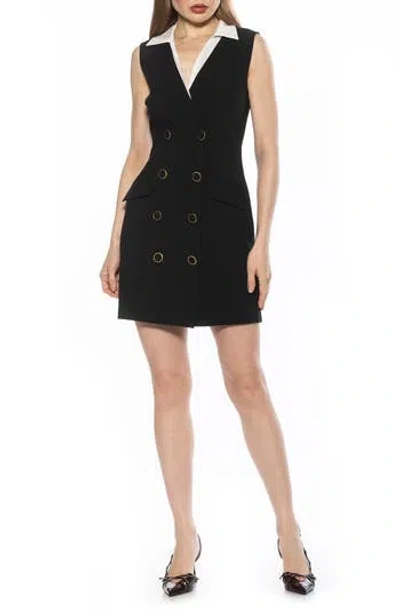 Alexia Admor Rune Vest Dress In Black