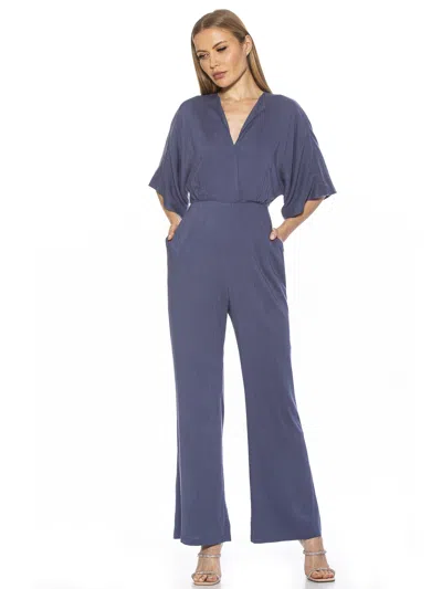 Alexia Admor Rylee Jumpsuit In Blue