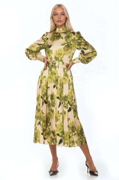 Alexia Admor Safiya Dress In Green
