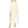 Alexia Admor Women's Sansa Side Slit Maxi Skirt In Almond