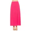 Alexia Admor Women's Sansa Side Slit Maxi Skirt In Hot Pink