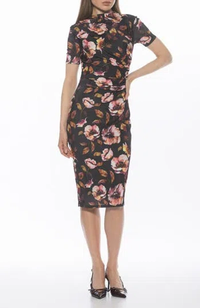 Alexia Admor Santal Draped Sheath Dress