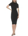 Alexia Admor Santal Fit & Flare Dress In Black