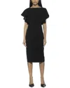 Alexia Admor Luna Crewneck Sheath Dress In Black