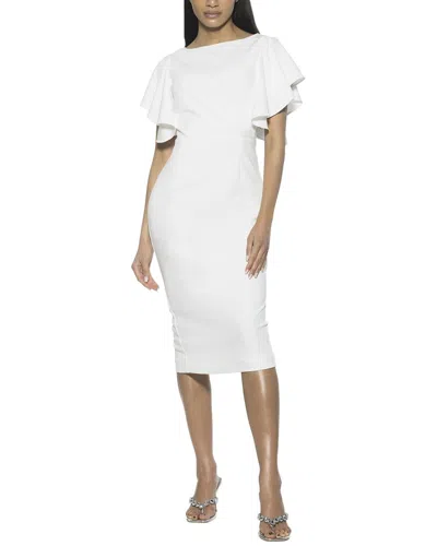 Alexia Admor Sherri Sheath Dress In White