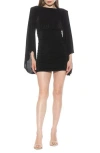 Alexia Admor Women's Sibyl Ruched Mini Dress In Black