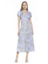 Alexia Admor Silvius Dress In Blue