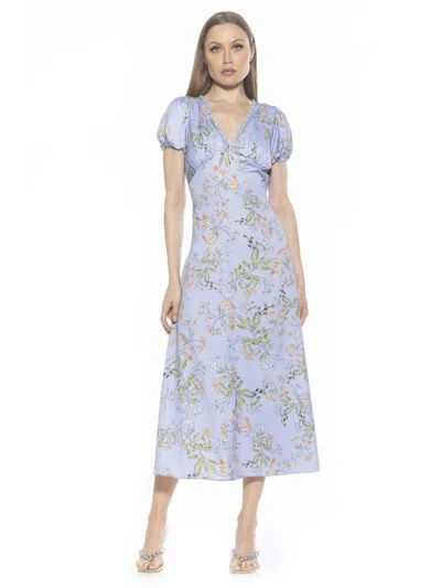 Alexia Admor Silvius Dress In Blue
