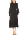 Alexia Admor Sophie A-line Dress In Black
