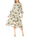 Alexia Admor Sophie Long Sleeve Fit & Flare Maxi Dress